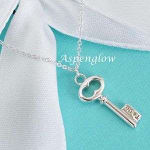 Never Worn Tiffany & Co. Key Necklace